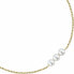 Delicate gold-plated bracelet Perla SAWM05