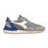 Diadora Equipe Mad Italia Nubuck Sw Lace Up Mens Grey Sneakers Casual Shoes 177 10 - фото #1