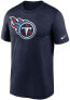 Men's Tennessee Titans Logo Essential Legend Performance T-Shirt