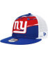 Фото #1 товара Youth Boys and Girls Royal New York Giants Tear 9FIFTY Snapback Hat