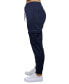 ფოტო #22 პროდუქტის Women's Heavyweight Loose Fit Fleece-Lined Cargo Jogger Pants