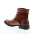 Фото #6 товара English Laundry York EL2476B Mens Brown Leather Lace Up Casual Dress Boots