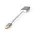 Nedis CCTB64450AL02 - 0.2 m - USB Type-C - DisplayPort - Male - Female - Straight