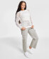 Фото #5 товара Juniors' Wide-Leg Comfort Fit Cargo Utility Pants