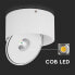 Фото #11 товара Lampa sufitowa V-TAC Oprawa Natynkowa Downlight V-TAC 20W Uchylna CRI90 CCT Biała VT-2825 3000K-4000K-6400K 1408lm