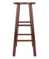 Element 2-Piece Wood Bar Stool Set