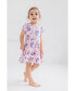 Фото #2 товара Toddler Girls Marshall Chase Skye Skater Dress and Scrunchie to