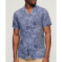 SUPERDRY Open Collar Print short sleeve shirt