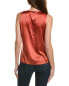 Фото #2 товара Go By Gosilk Go Down In Front Silk Top Women's