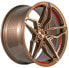 Колесный диск литой Corspeed Kharma higloss-bronze brushed surface undercut trimline red 8.5x19 ET43 - LK5/112 ML73.1