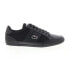 Фото #1 товара Lacoste Chaymon 123 3 US CMA Mens Black Leather Lifestyle Sneakers Shoes
