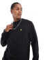 Фото #1 товара Lyle & Scott logo sweatshirt in black