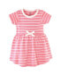 ფოტო #3 პროდუქტის Toddler Girls Organic Cotton Short-Sleeve Dresses 2pk, Butterflies and Dragonflies