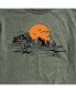 ფოტო #3 პროდუქტის Men's Mountain Sun Short Sleeve T-shirt