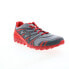 Фото #2 товара Inov-8 Trailtalon 235 000714-GYRD Mens Gray Synthetic Athletic Hiking Shoes