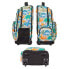 MILAN 6 Zip Wheeled Backpack 25L Dinos Special Series