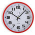 Wall Clock Versa Red Plastic 3,8 x 25 x 25 cm