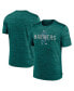 Men's Aqua Seattle Mariners Authentic Collection Velocity Performance Practice T-shirt