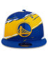 Фото #2 товара Men's Royal, White Golden State Warriors Tear Trucker 9FIFTY Adjustable Hat