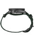 ფოტო #3 პროდუქტის Men's Automatic 5 Sports Green Nylon Strap Watch 42.5mm