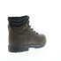 Фото #8 товара Lugz Grotto Fleece MGROTFD-0255 Mens Gray Synthetic Lace Up Casual Dress Boots