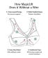 ფოტო #6 პროდუქტის Women's Full Figure Plus Size Magic Lift Moisture Control Wirefree Bra 1064