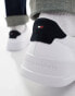 Фото #3 товара Tommy Hilfiger leather court trainers in white