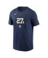 Фото #3 товара Men's Navy New York Yankees 27X World Series Champions Local Team T-shirt