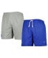 Фото #1 товара Men's Royal, Gray Kentucky Wildcats Performance Shorts