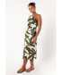 Women's Zara One Shoulder Midi Dress