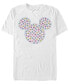 ფოტო #1 პროდუქტის Men's Mickey Candy Ears Short Sleeve Crew T-shirt