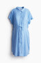 Фото #6 товара Платье для беременных H&M MAMA Kuşaklı Gömlek Elbise
