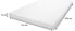 10cm Memoryfoam-Matratzentopper E63