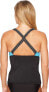 Nike Women's 242946 Cross Back Bikini Top Light Blue Fury Swimwear Size S