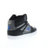 Фото #16 товара DC Pure High-Top WC Mens Black Leather Skate Inspired Sneakers Shoes