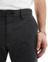 Jack & Jones Intelligence Marco slim fit smart trouser in dark grey Серый, W28 L32 - фото #5