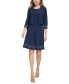 ფოტო #1 პროდუქტის Women's 2-Pc. Lace-Trim Jacket Dress