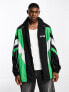 ASOS DESIGN extreme oversized motocross jacket in black - BLACK