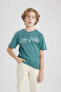 Erkek Çocuk T-shirt C0648a8/gn211 Green