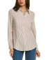 Фото #1 товара Harper Stripe Shirt Women's Brown S