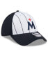 Men's White Minnesota Twins 2024 Batting Practice 39THIRTY Flex Hat Синий, M/L - фото #3