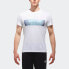 Фото #3 товара adidas 炫彩方框徽标圆领短袖T恤 男款 白色 / Футболка Adidas T CX4989