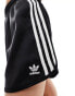 adidas Originals three stripe sprinter shorts in black