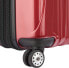 Фото #6 товара Мужской чемодан пластиковый красный DELSEY Paris Titanium Hardside Expandable Luggage with Spinner Wheels, Graphite, Checked-Medium 25 Inch
