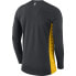 [908039-014] Mens Nike NBA Golden State Warriors Dri-Fit Long Sleeve T-Shirt