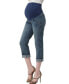 ფოტო #1 პროდუქტის Maternity Jodie Stretch Boyfriend Denim Jeans