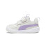 Фото #3 товара Puma Multiflex Sl V Slip On Toddler Girls Grey Sneakers Casual Shoes 38074119