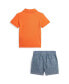 ფოტო #2 პროდუქტის Baby Boys Polo Bear Cotton Polo Shirt and Shorts Set