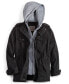 ფოტო #4 პროდუქტის Men’s Sherpa Lined Two Pocket Hooded Trucker Jacket