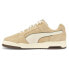 Фото #3 товара Puma Players' Lounge Slipstream Lace Up Mens Beige Sneakers Casual Shoes 387632